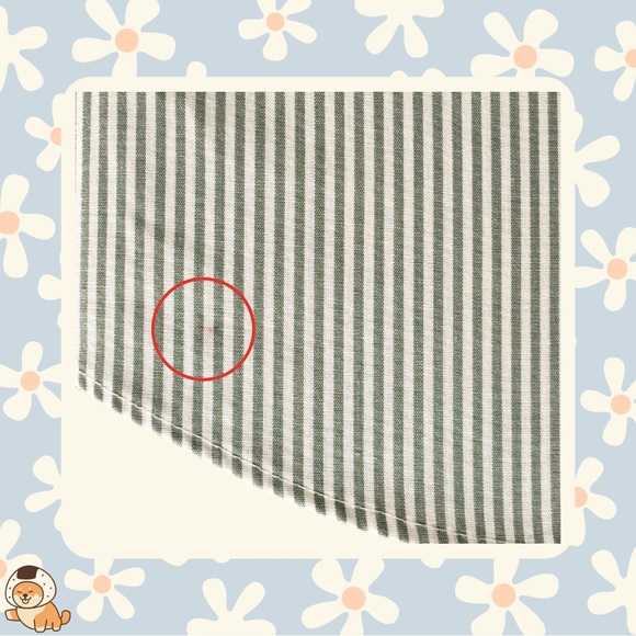 Baylor Embroidered Devon & Jones Ladies Crown Woven Banker Stripe Shirt, Sz Med - Picture 12 of 12